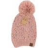 Chenille Confetti Pom Beanie HAT2070