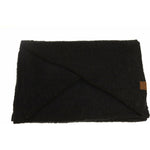 Solid Boucle Knit CC Scarf SF7006