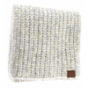 Soft Ribbed Oblong C.C Scarf SF2074