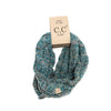 KIDS Multi Tone Cable Knit CC Infinity Scarf SF816KIDS