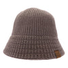 Knitted Cloche C.C Bucket Hat BK3823