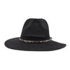 Knit Multi Thread Rhinestone Band Panama Hat KP014