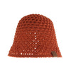 Chunky Open Weave Crochet C.C  Cloche Bucket Hat BK3934