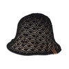 Diamond Lace Knitted Reversible C.C Cloche Bucket Hat BK3941