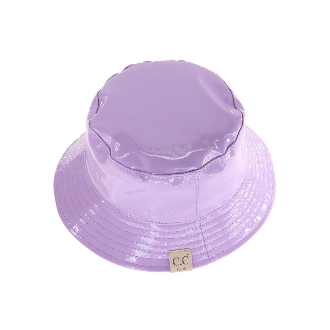 Kids Shiny Rain Bucket C. C Hat KIDS2182 – ccbeanie.com