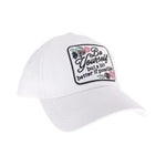 Embroidered Be Yourself Patch C.C High Pony Criss Cross Ball Cap MBT7004