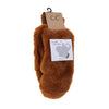 Fuzzy Lined Fur Mittens MT715