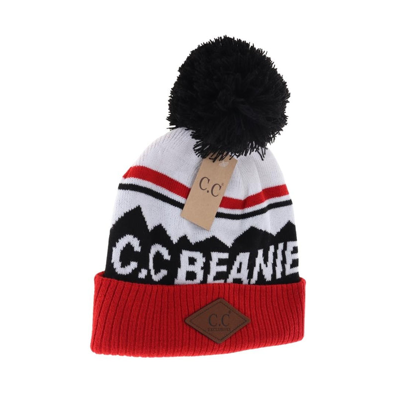 C.C Beanie Logo Ski Hat HAT3900