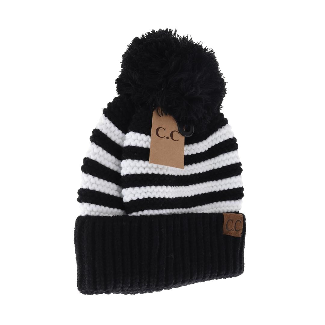 COACH® | Knit Beanie With Leather Patch