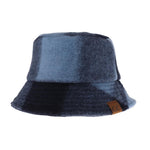 Plaid C.C Bucket Hat BK4037