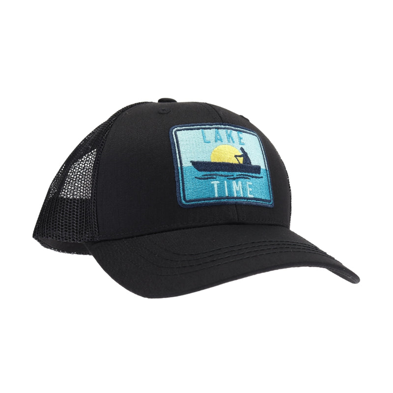 Unisex Embroidered Lake Time Patch C.C Ball Cap MBA7012