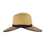 Leopard Print Wide Brim C.C Sun Hat STH19