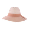 Frayed Bow Trim C.C Panama Hat STH16