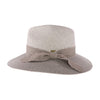 Frayed Bow Trim C.C Panama Hat STH16
