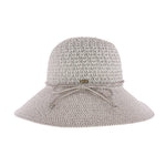 Two-Tone Heathered C.C Cloche Hat STH08