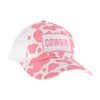 Cowgirl Patch Cow Pattern C.C Ball Cap BAB8032