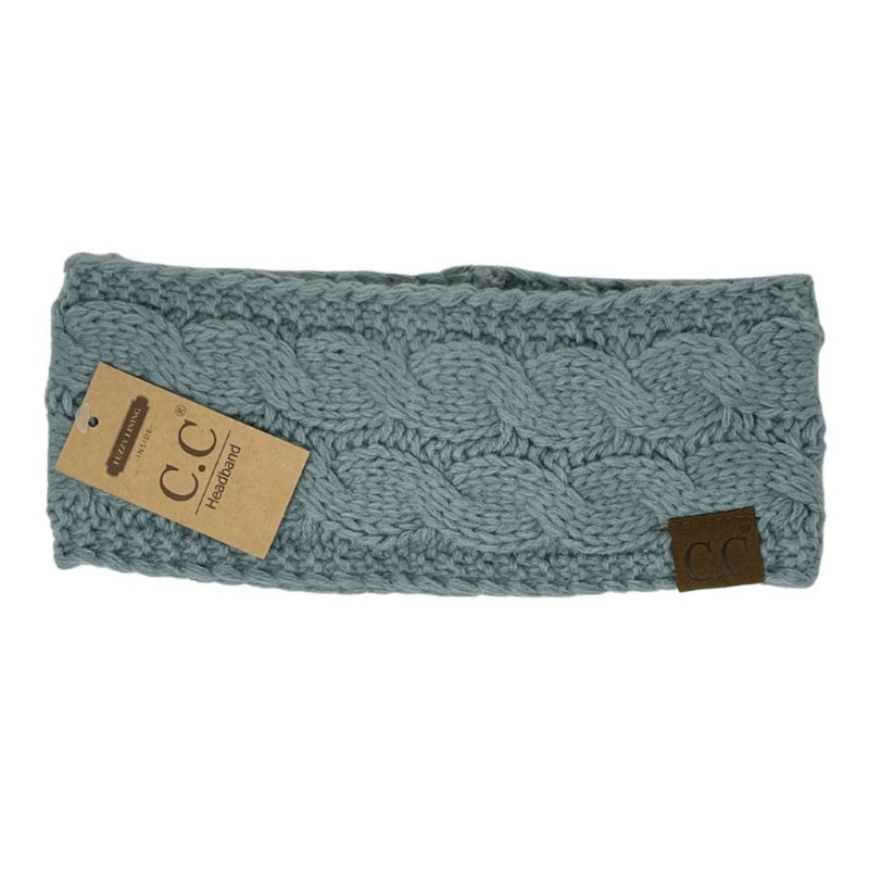 Solid Cable Knit CC Head Wrap HW20