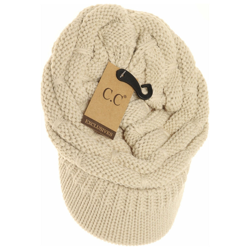 サイズ交換ＯＫ】 usa-mimi rurumu 帽子 knit (medium-length) cap ...